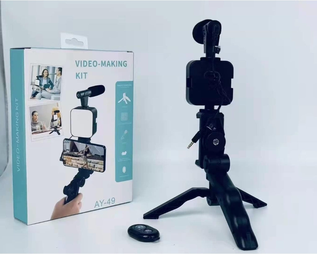 LOOX U-Rig Handheld phone Stabilizing Photography Video Rig Film Making Vlogging Recording Case Bracket Stabilizer for iPhone Type C (Small)